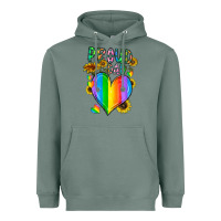 Sage proud dad love Heavyweight Hoodie - CowhideDigitalArt