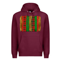 Burgundy Christmas brushstroke Premium Hoodie - Jasminsmagicworld