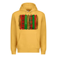 Mustard Christmas brushstroke Premium Hoodie - Jasminsmagicworld