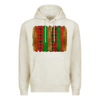 Oatmeal Heather Christmas brushstroke Premium Hoodie - Jasminsmagicworld