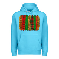 Ocean Blue Christmas brushstroke Premium Hoodie - Jasminsmagicworld