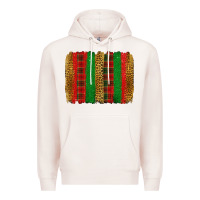 Pale Pink Christmas brushstroke Premium Hoodie - Jasminsmagicworld