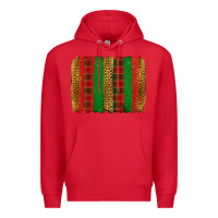 Red Christmas brushstroke Premium Hoodie - Jasminsmagicworld