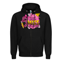 Black little miss 5th grade Zipper Hoodie - texasbilliewilder