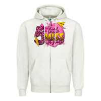 Oatmeal Heather little miss 5th grade Zipper Hoodie - texasbilliewilder