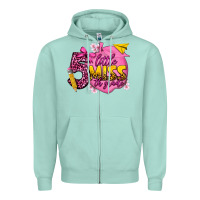 Seafoam little miss 5th grade Zipper Hoodie - texasbilliewilder
