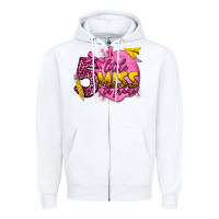 White little miss 5th grade Zipper Hoodie - texasbilliewilder