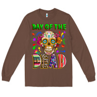 Chestnut Day of the dead Long Sleeve Tee - RanaPortraitStore