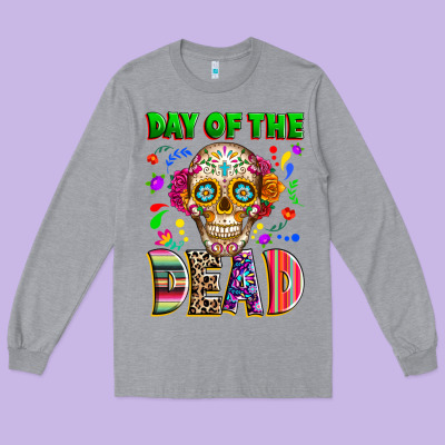 Long Sleeve Tee Day of the dead
