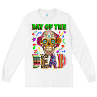 White Day of the dead Long Sleeve Tee - RanaPortraitStore