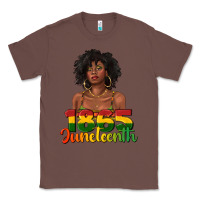Chestnut 1865 juneteenth with afro black woman Classic Tee - texasbilliewilder