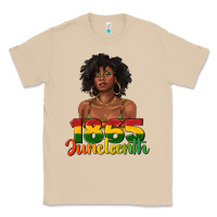 Mushroom 1865 juneteenth with afro black woman Classic Tee - texasbilliewilder