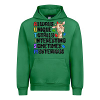 Emerald always unique autism Urban Hoodie - MaliasSmallBusiness