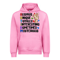 Fuchsia Pink always unique autism Urban Hoodie - MaliasSmallBusiness