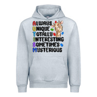 Heather Grey always unique autism Urban Hoodie - MaliasSmallBusiness