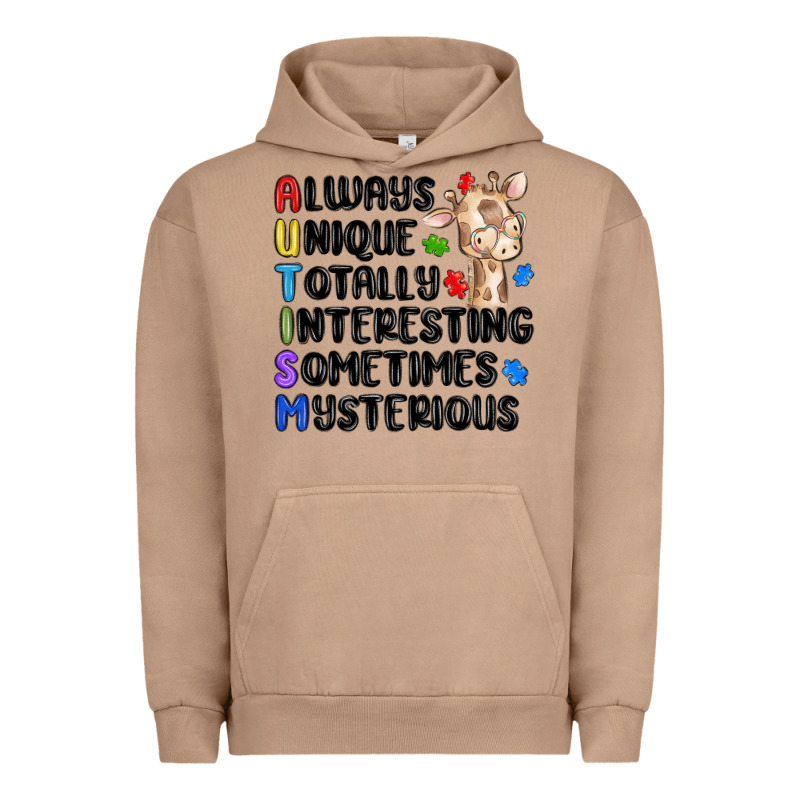 Always Unique Autism Urban Hoodie by MaliasSmallBusiness | Teevron
