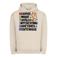 Pigment French Oak always unique autism Urban Hoodie - MaliasSmallBusiness