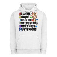 Pigment Lunar Rock always unique autism Urban Hoodie - MaliasSmallBusiness