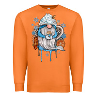 Carrot winter gnome coffee Premium Sweatshirt - JahusDesignShop