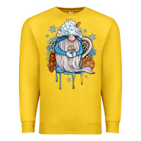 Lemon winter gnome coffee Premium Sweatshirt - JahusDesignShop