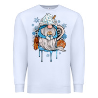 White winter gnome coffee Premium Sweatshirt - JahusDesignShop