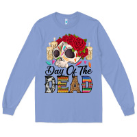 Day Of The Dead Skeleton Long Sleeve Tee | Teevron