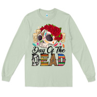 Matcha Day of the dead skeleton Long Sleeve Tee - RanaPortraitStore