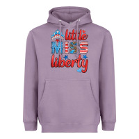 Lavender little miss liberty Heavyweight Hoodie - HRA Design Shop