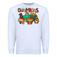 White gnomigos Premium Sweatshirt - AdoDesignShop
