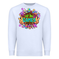 White field day let the games begin Premium Sweatshirt - AdoDesignShop