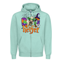 Seafoam boo heifer Zipper Hoodie - Zillion Design Studio