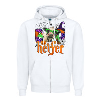 White boo heifer Zipper Hoodie - Zillion Design Studio