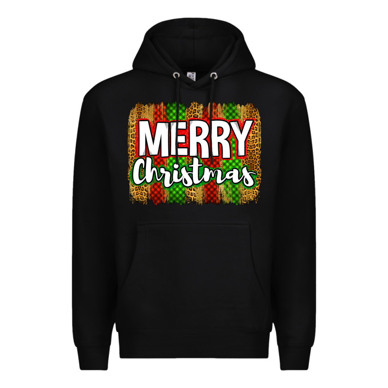 Merry Christmas Brushstroke Premium Hoodie by Jasminsmagicworld | Teevron