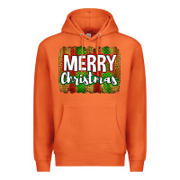 Carrot merry christmas brushstroke Premium Hoodie - Jasminsmagicworld