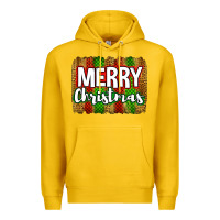 Lemon merry christmas brushstroke Premium Hoodie - Jasminsmagicworld