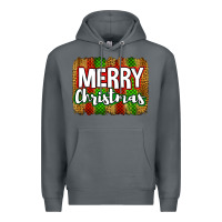Rock merry christmas brushstroke Premium Hoodie - Jasminsmagicworld