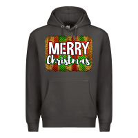 Smoke merry christmas brushstroke Premium Hoodie - Jasminsmagicworld