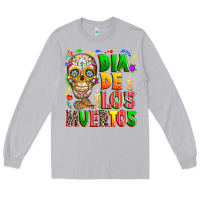 Moon Dust Dia de los muertos Long Sleeve Tee - RanaPortraitStore