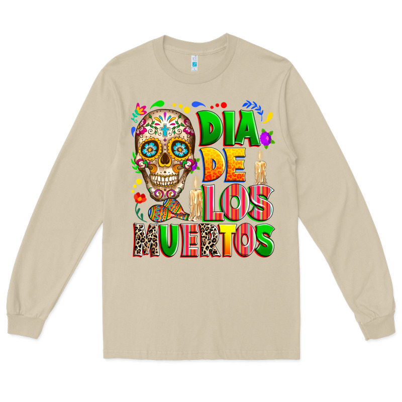 Dia De Los Muertos Long Sleeve Tee by RanaPortraitStore | Teevron