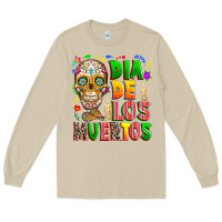 Mushroom Dia de los muertos Long Sleeve Tee - RanaPortraitStore