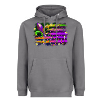 Storm mardi gras flag Heavyweight Hoodie - RacoonDesign