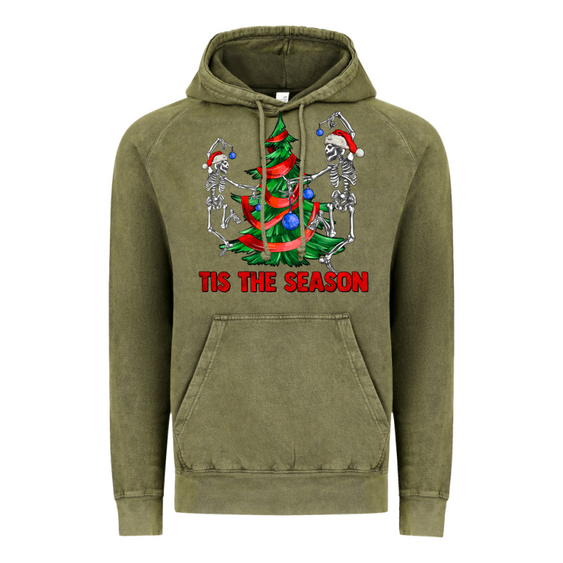 Tis The Season Vintage Hoodie by AdoDesignShop | Teevron