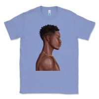 Colony Blue afro black man Classic Tee - texasbilliewilder