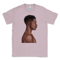 Lilac afro black man Classic Tee - texasbilliewilder