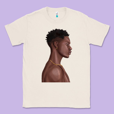 Classic Tee afro black man