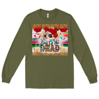 Army Green Day of the dead skeleton Long Sleeve Tee - RanaPortraitStore
