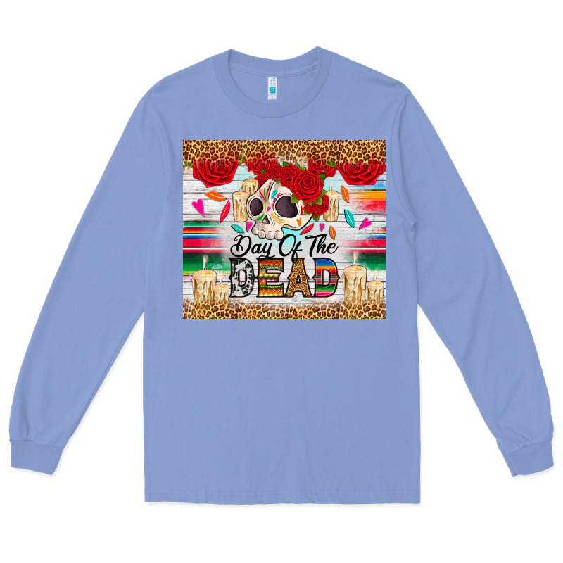 Day Of The Dead Skeleton Long Sleeve Tee by RanaPortraitStore | Teevron