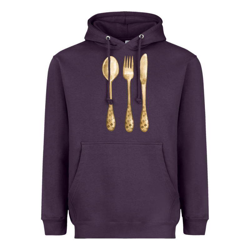 Spoon Fork Knife Fa Element Heavyweight Hoodie by FaDigitalArtStudio | Teevron