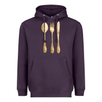 Plum spoon fork knife fa element Heavyweight Hoodie - FaDigitalArtStudio