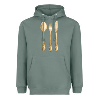 Sage spoon fork knife fa element Heavyweight Hoodie - FaDigitalArtStudio